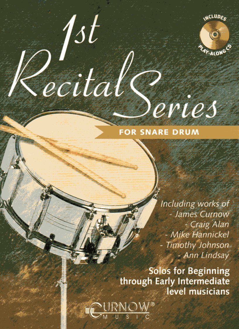 1st Recital Series for Snare Drum Cover